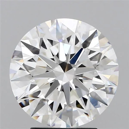 Lab-Grown Round Diamond - 3.5 Carats, F Color, VVS2 Clarity - Sustainable Luxury and Dazzling Brilliance-IGI·Certified