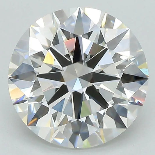 Lab-Grown Round Diamond - 3.58 Carats, F Color, VS1 Clarity - Sustainable Luxury and Dazzling Brilliance-IGI·Certified