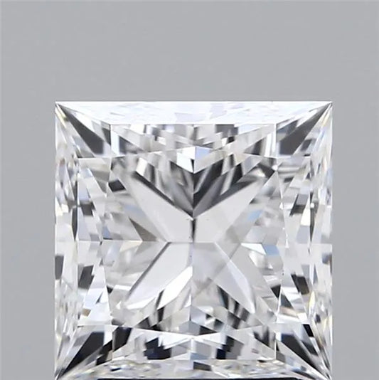 Lab-Grown Princess Diamond - 3.52 Carats, E Color, VS2 Clarity - Sustainable Luxury and Dazzling Brilliance-IGI·Certified