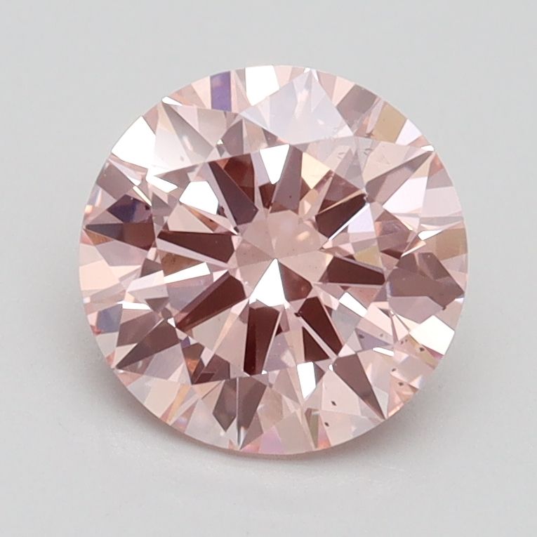 Lab-Grown ROUND Diamond - 1.52 Carat, Fancy Intense Pink Color, SI1 Clarity | Sustainable Luxury, Dazzling Brilliance | IGI | Certified LG532245423