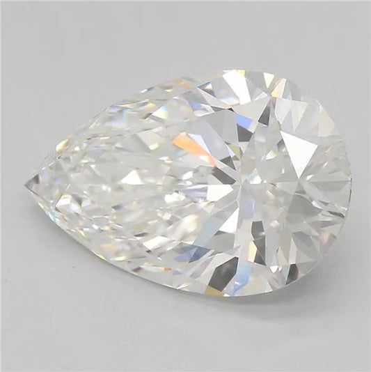 Lab-Grown Pear Diamond - 2.54 Carats, F Color, VVS2 Clarity - Sustainable Luxury and Dazzling Brilliance-IGI·Certified