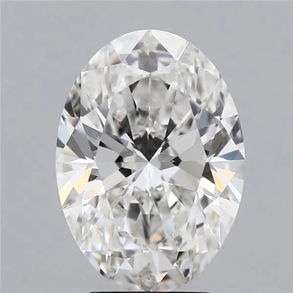 Lab-Grown Oval Diamond - 3.48 Carats, F Color, VS1 Clarity - Sustainable Luxury and Dazzling Brilliance-IGI·Certified