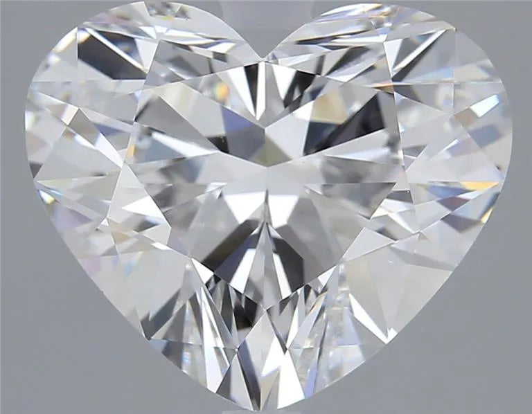 Lab-Grown Heart Diamond - 4.04 Carats, E Color, VVS2 Clarity - Sustainable Luxury and Dazzling Brilliance-IGI·Certified