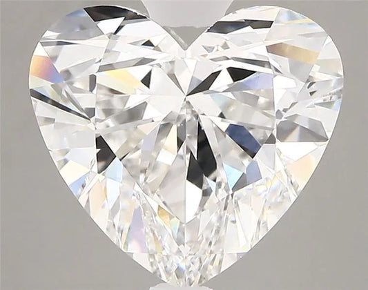 Lab-Grown Heart Diamond - 4.03 Carats, E Color, VVS2 Clarity - Sustainable Luxury and Dazzling Brilliance-IGI·Certified