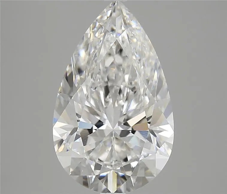 Lab-Grown Pear Diamond - 4.71 Carats, F Color, VS1 Clarity - Sustainable Luxury and Dazzling Brilliance-IGI·Certified