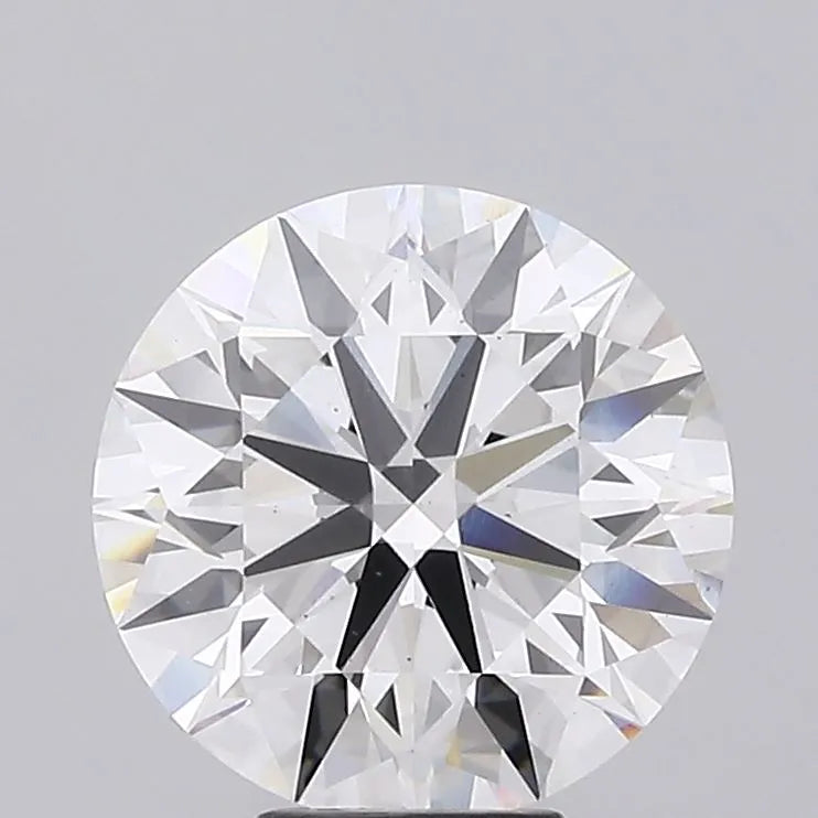 Lab-Grown Round Diamond - 7.06 Carats, E Color, VS2 Clarity - Sustainable Luxury and Dazzling Brilliance-IGI·Certified