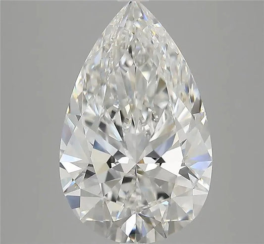 Lab-Grown Pear Diamond - 4.59 Carats, F Color, VS1 Clarity - Sustainable Luxury and Dazzling Brilliance-IGI·Certified