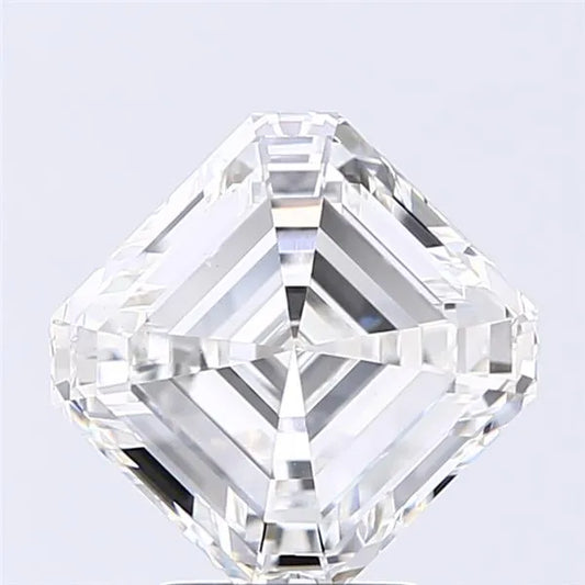 Lab-Grown Asscher Diamond - 3.51 Carats, F Color, VVS2 Clarity - Sustainable Luxury and Dazzling Brilliance-GIA·Certified