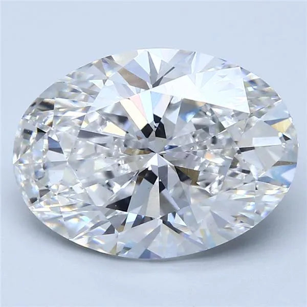 Lab-Grown Oval Diamond - 7.08 Carats, F Color, VS1 Clarity - Sustainable Luxury and Dazzling Brilliance-IGI·Certified