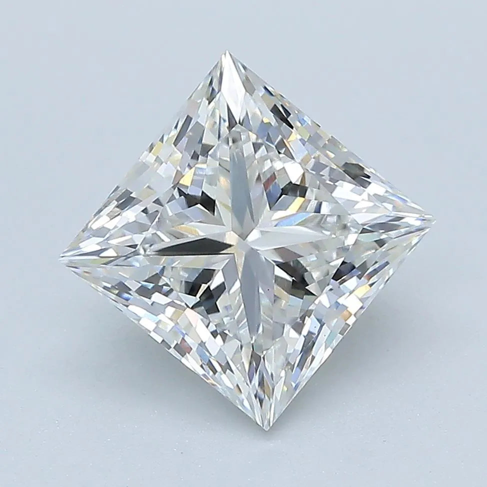 Lab-Grown Princess Diamond - 3.03 Carats, F Color, VVS2 Clarity - Sustainable Luxury and Dazzling Brilliance-IGI·Certified