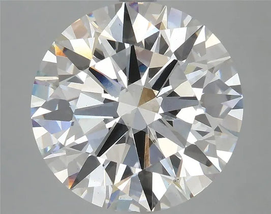 Lab-Grown Round Diamond - 6.04 Carats, E Color, VS1 Clarity - Sustainable Luxury and Dazzling Brilliance-IGI·Certified