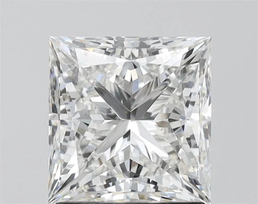 Lab-Grown Princess Diamond - 2.57 Carats, F Color, VS1 Clarity - Sustainable Luxury and Dazzling Brilliance-IGI·Certified