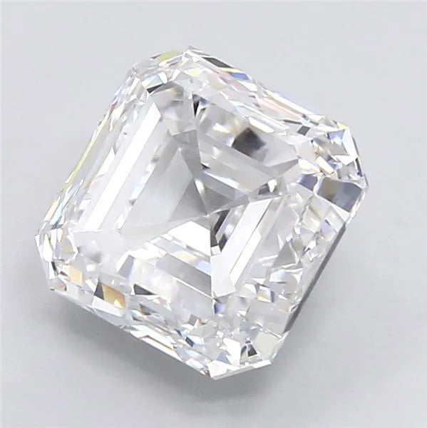 Lab-Grown Asscher Diamond - 6.57 Carats, E Color, VVS2 Clarity - Sustainable Luxury and Dazzling Brilliance-IGI·Certified