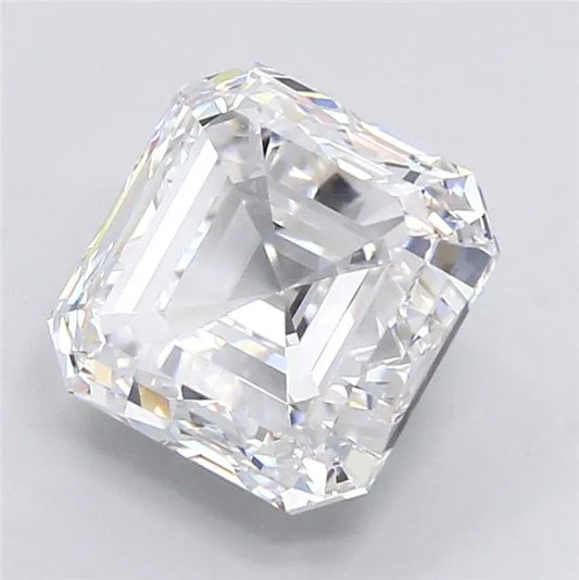 Lab-Grown Asscher Diamond - 6.57 Carats, E Color, VVS2 Clarity - Sustainable Luxury and Dazzling Brilliance-IGI·Certified