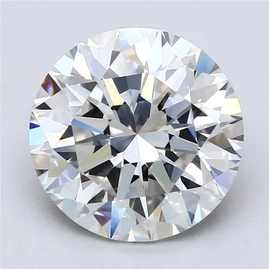 Lab-Grown Round Diamond - 5.02 Carats, F Color, VS1 Clarity - Sustainable Luxury and Dazzling Brilliance-IGI·Certified