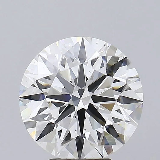 Lab-Grown Round Diamond - 6.02 Carats, E Color, VS2 Clarity - Sustainable Luxury and Dazzling Brilliance-IGI·Certified