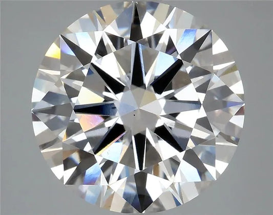 Lab-Grown Round Diamond - 4.86 Carats, E Color, VS1 Clarity - Sustainable Luxury and Dazzling Brilliance-IGI·Certified