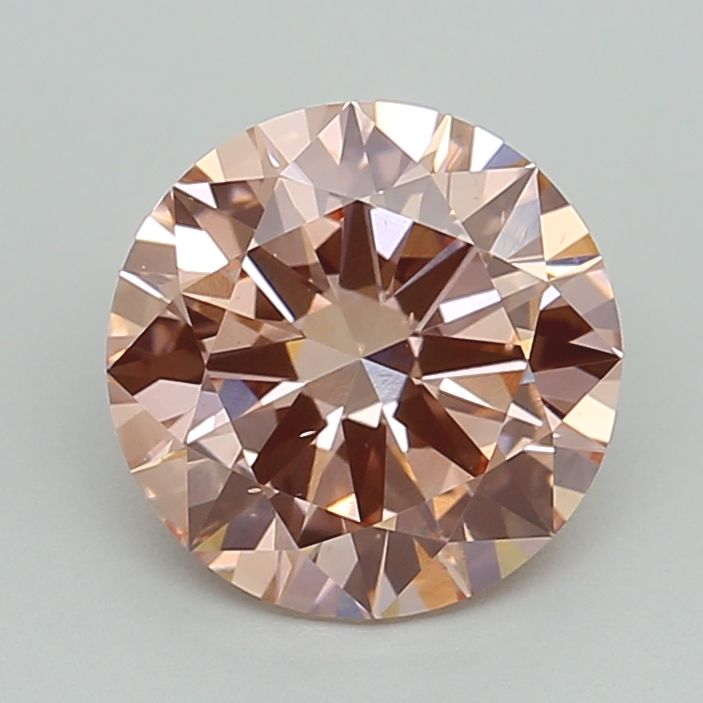 Lab-Grown ROUND Diamond - 2.2 Carat, Fancy Intense Pink Color, VS2 Clarity | Sustainable Luxury, Dazzling Brilliance | IGI | Certified LG533291262