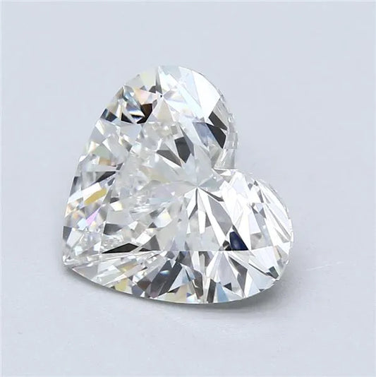 Lab-Grown Heart Diamond - 3.5 Carats, F Color, VVS2 Clarity - Sustainable Luxury and Dazzling Brilliance-GIA·Certified