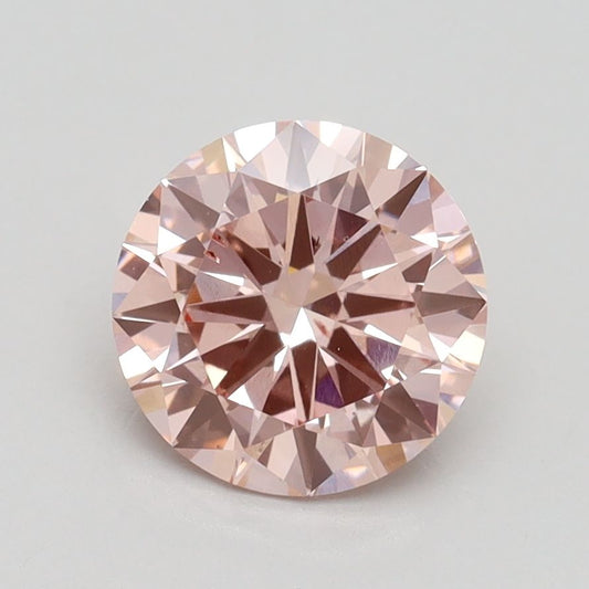 Lab-Grown ROUND Diamond - 1.6 Carat, Fancy Intense Pink Color, VS2 Clarity | Sustainable Luxury, Dazzling Brilliance | IGI | Certified LG529285596