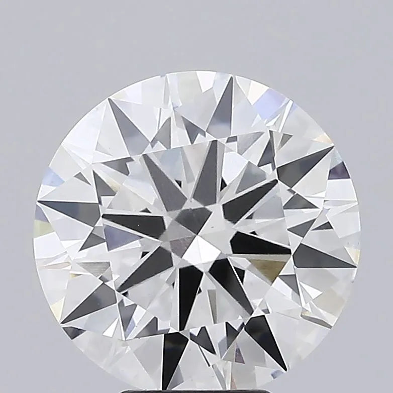 Lab-Grown Round Diamond - 6.03 Carats, F Color, VVS2 Clarity - Sustainable Luxury and Dazzling Brilliance-IGI·Certified