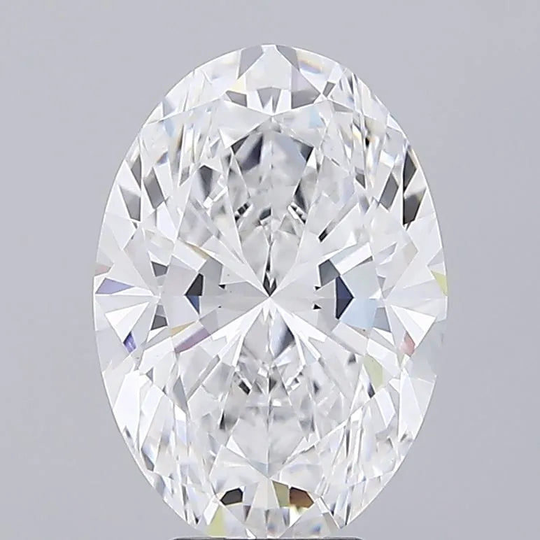 Lab-Grown Oval Diamond - 6.24 Carats, E Color, VS1 Clarity - Sustainable Luxury and Dazzling Brilliance-GIA·Certified