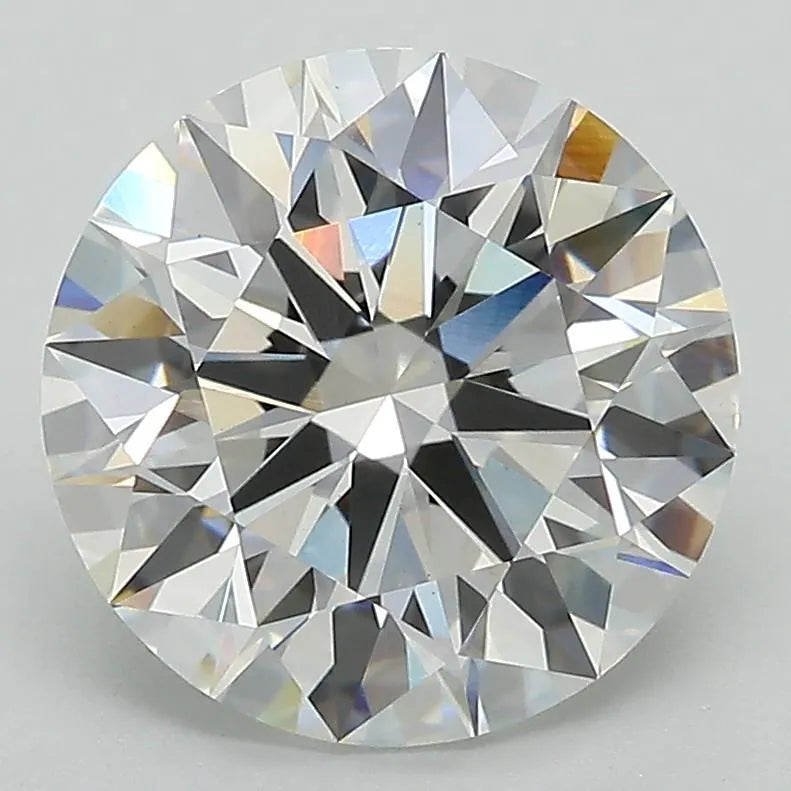 Lab-Grown Round Diamond - 3.59 Carats, F Color, VS1 Clarity - Sustainable Luxury and Dazzling Brilliance-IGI·Certified