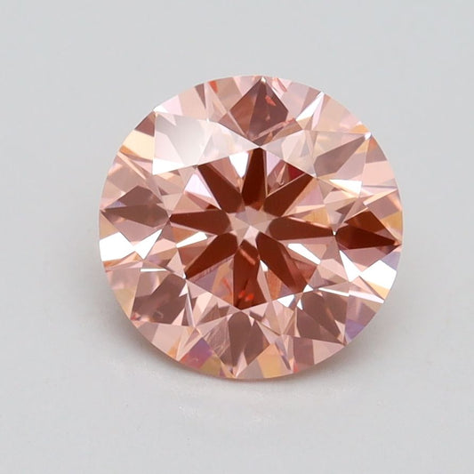 Lab-Grown ROUND Diamond - 1.65 Carat, Fancy Intense Pink Color, SI1 Clarity | Sustainable Luxury, Dazzling Brilliance | IGI | Certified LG539238549