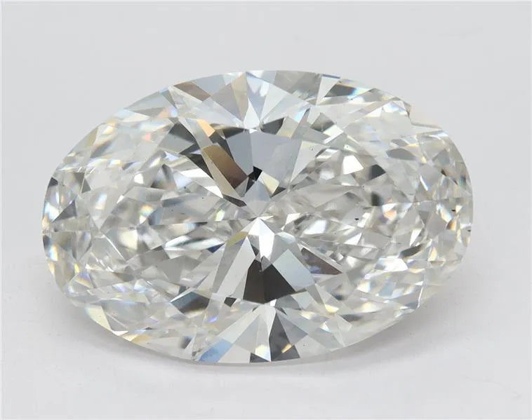 Lab-Grown Oval Diamond - 6.03 Carats, F Color, VS2 Clarity - Sustainable Luxury and Dazzling Brilliance-IGI·Certified