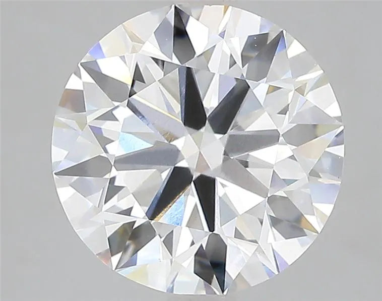 Lab-Grown Round Diamond - 4.09 Carats, F Color, VVS2 Clarity - Sustainable Luxury and Dazzling Brilliance-IGI·Certified