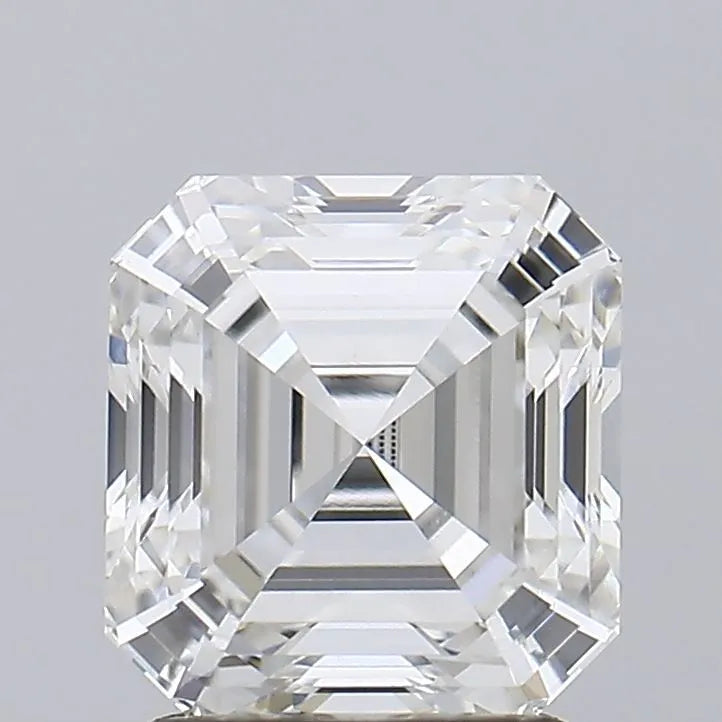 Lab-Grown Asscher Diamond - 2.1 Carats, F Color, VVS2 Clarity - Sustainable Luxury and Dazzling Brilliance-IGI·Certified