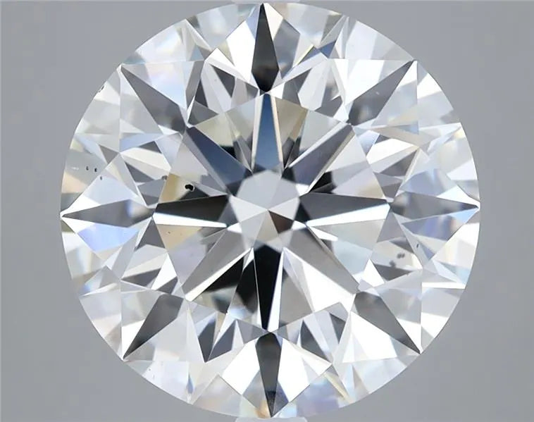 Lab-Grown Round Diamond - 4.88 Carats, F Color, VS2 Clarity - Sustainable Luxury and Dazzling Brilliance-IGI·Certified