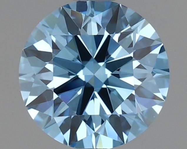 Lab-Grown ROUND Diamond - 1.5 Carat, Fancy Vivid Blue Color, VS1 Clarity | Sustainable Luxury, Dazzling Brilliance | IGI | Certified LG636412121