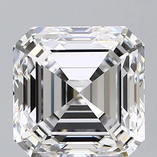 Lab-Grown Asscher Diamond - 4.1 Carats, E Color, VVS2 Clarity - Sustainable Luxury and Dazzling Brilliance-IGI·Certified