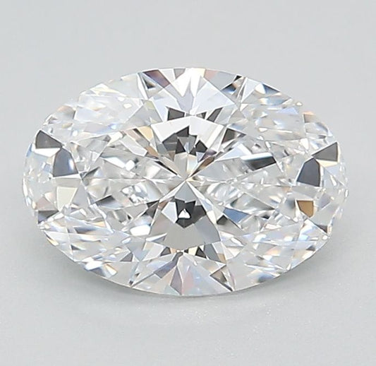 Lab-Grown OVAL Diamond - 1.08 Carats, D Color, VVS2 Clarity - Sustainable Luxury and Dazzling Brilliance-IGI·Certified