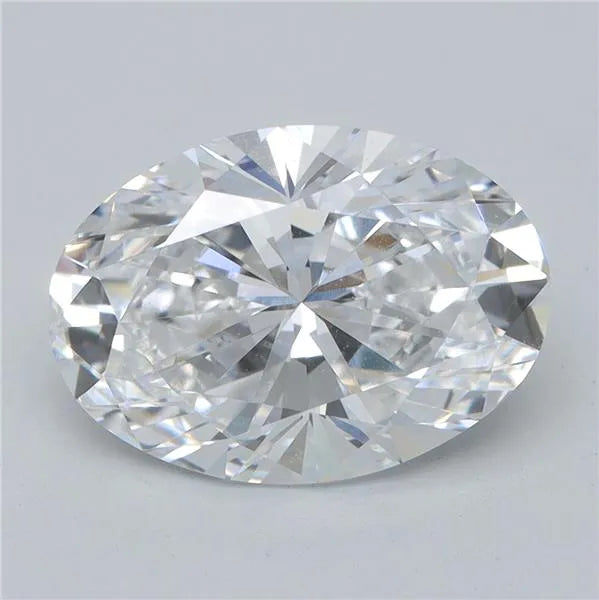 Lab-Grown Oval Diamond - 2.45 Carats, E Color, VVS2 Clarity - Sustainable Luxury and Dazzling Brilliance-IGI·Certified