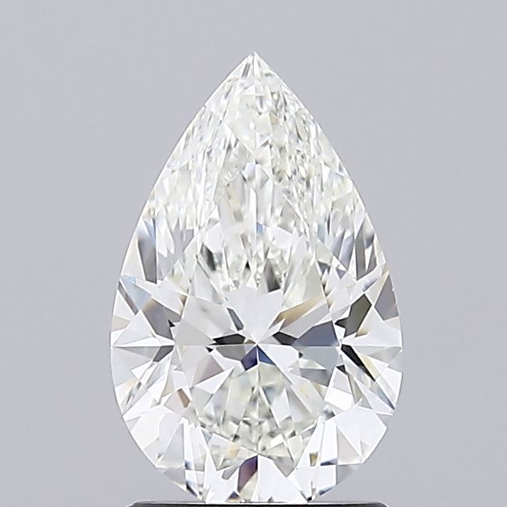 Lab-Grown PEAR Diamond - 1.52 Carats, H Color, VVS2 Clarity - Sustainable Luxury and Dazzling Brilliance-IGI·Certified