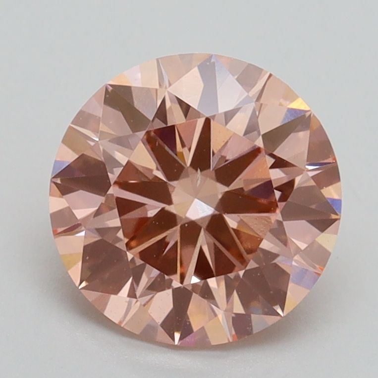 Lab-Grown ROUND Diamond - 1.72 Carat, Fancy Intense Pink Color, VS2 Clarity | Sustainable Luxury, Dazzling Brilliance | IGI | Certified LG538282512