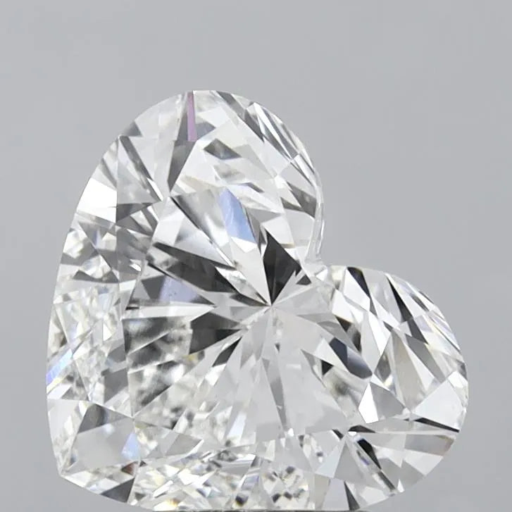 Lab-Grown Heart Diamond - 3.05 Carats, F Color, VS1 Clarity - Sustainable Luxury and Dazzling Brilliance-IGI·Certified