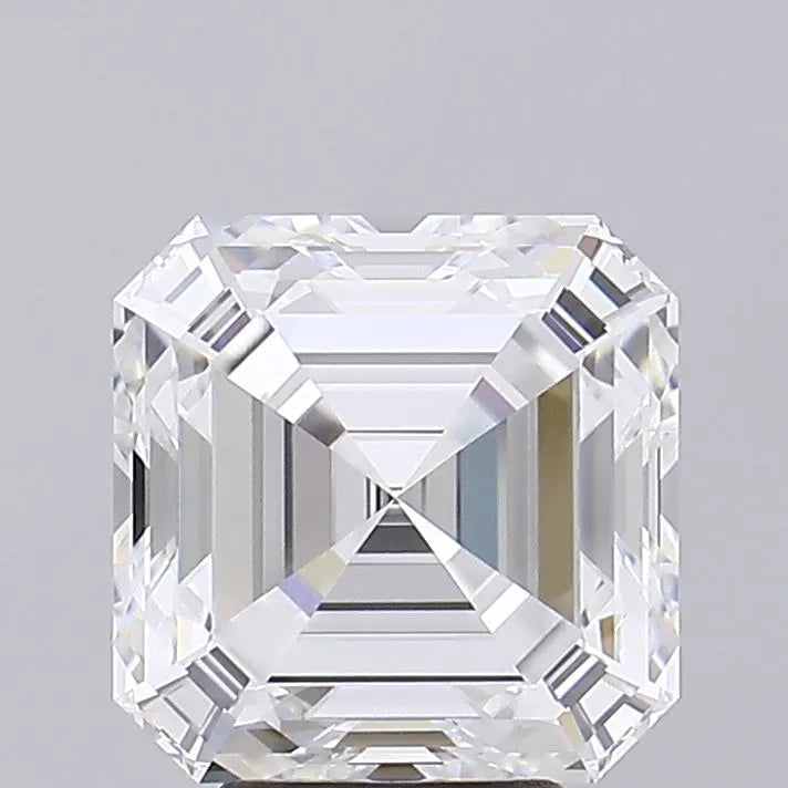 Lab-Grown Asscher Diamond - 4.73 Carats, E Color, VVS2 Clarity - Sustainable Luxury and Dazzling Brilliance-GIA·Certified