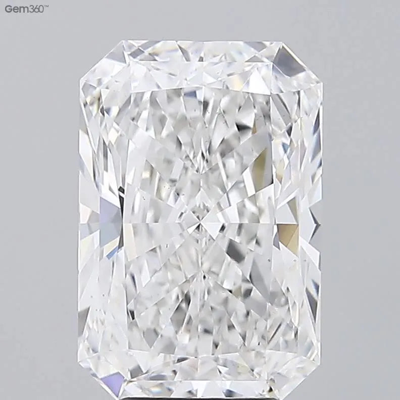 Lab-Grown Radiant Diamond - 5.5 Carats, F Color, VS2 Clarity - Sustainable Luxury and Dazzling Brilliance-IGI·Certified