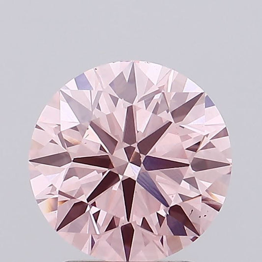 Lab-Grown ROUND Diamond - 2.19 Carat, Fancy Vivid Pink Color, VS1 Clarity | Sustainable Luxury, Dazzling Brilliance | IGI | Certified LG637444654