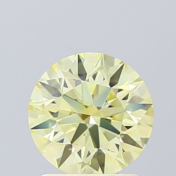 Lab-Grown ROUND Diamond - 1.21 Carat, Fancy Yellow Color, VVS2 Clarity | Sustainable Luxury, Dazzling Brilliance | IGI | Certified LG618441580