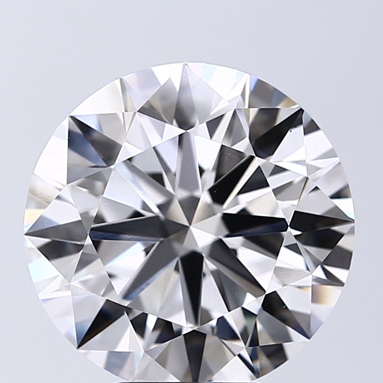 Lab-Grown Round Diamond - 6.01 Carat, F Color, VS1 Clarity | Sustainable Luxury, Dazzling Brilliance | IGI | Certified LG642489125