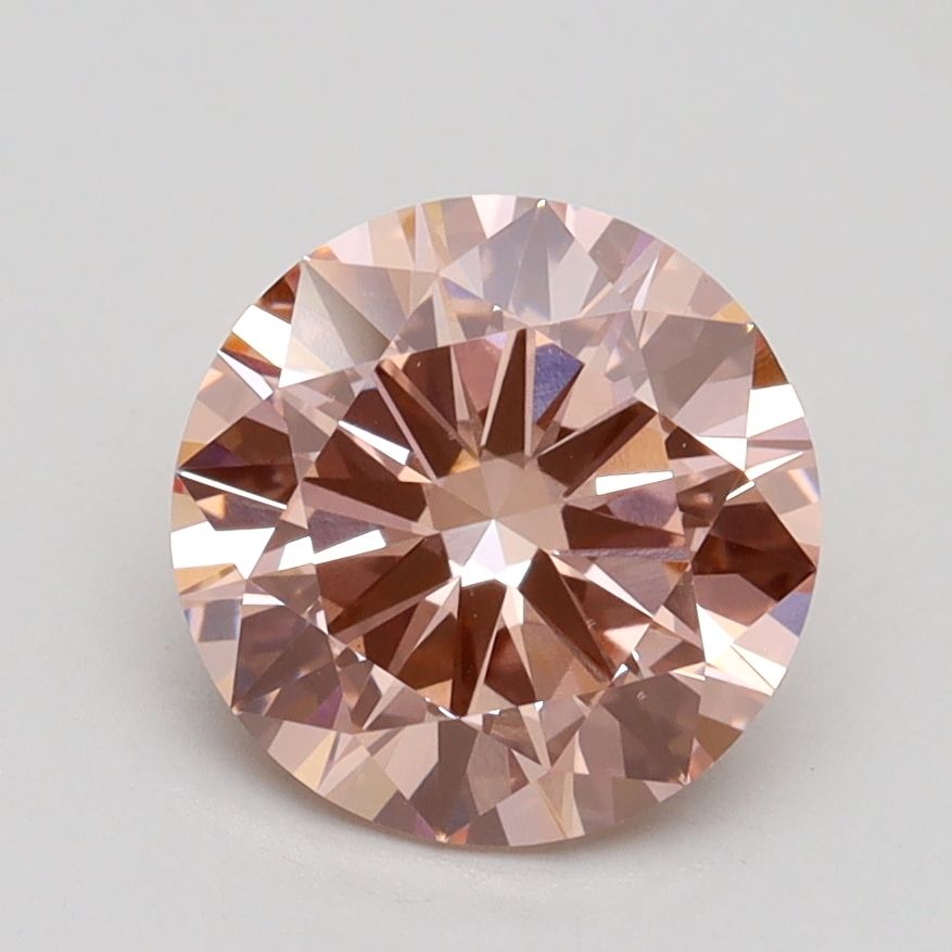 Lab-Grown ROUND Diamond - 1.8 Carat, Fancy Intense Pink Color, VS1 Clarity | Sustainable Luxury, Dazzling Brilliance | IGI | Certified LG538278974