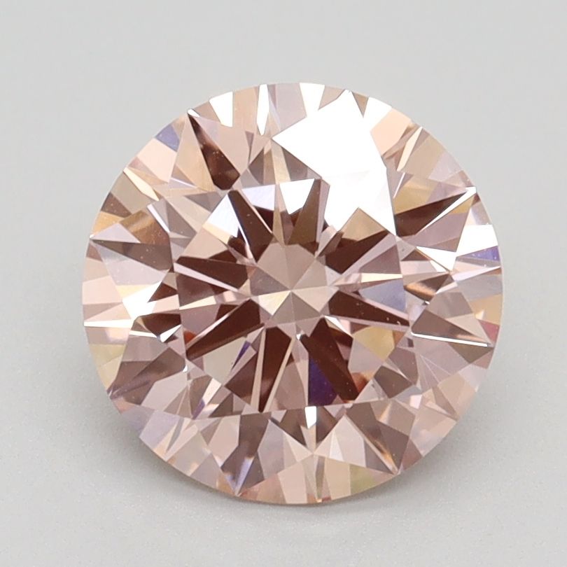 Lab-Grown ROUND Diamond - 2.03 Carat, Fancy Intense Pink Color, VS1 Clarity | Sustainable Luxury, Dazzling Brilliance | IGI | Certified LG534240270