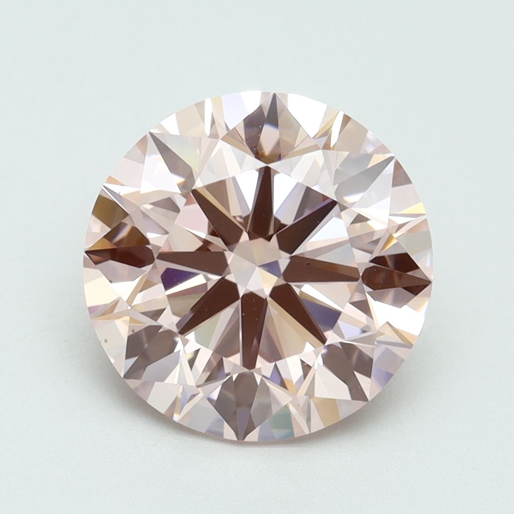 Lab-Grown ROUND Diamond - 3.21 Carat, Fancy Intense Pink Color, VS1 Clarity | Sustainable Luxury, Dazzling Brilliance | IGI | Certified LG616416789