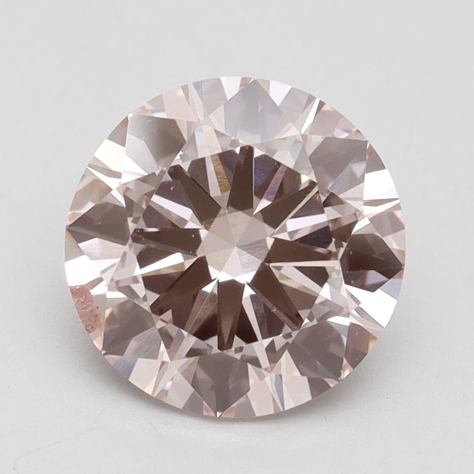 Lab-Grown ROUND Diamond - 3.05 Carat, Fancy Intense Pink Color, SI1 Clarity | Sustainable Luxury, Dazzling Brilliance | IGI | Certified LG614314498