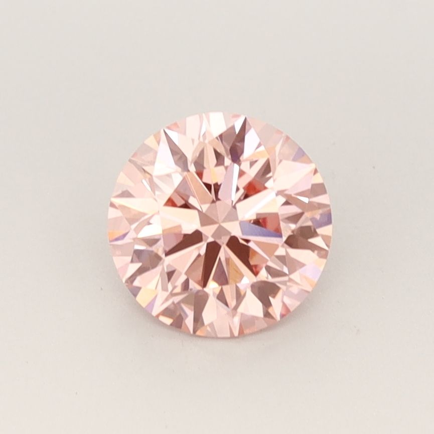 Lab-Grown ROUND Diamond - 1.7 Carat, Fancy Vivid Pink Color, VVS2 Clarity | Sustainable Luxury, Dazzling Brilliance | IGI | Certified LG563233290