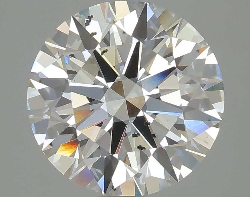 Lab-Grown ROUND Diamond - 3.63 Carats, G Color, SI1 Clarity - Sustainable Luxury and Dazzling Brilliance-IGI·Certified